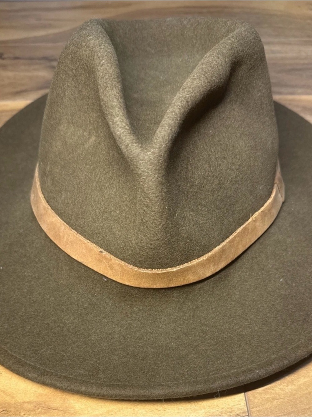 The nature company Sierra club John Muir collection wool hat size large no tags